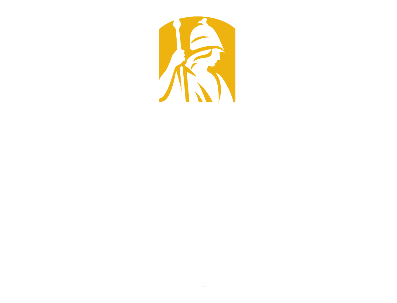 University At Albany white logo